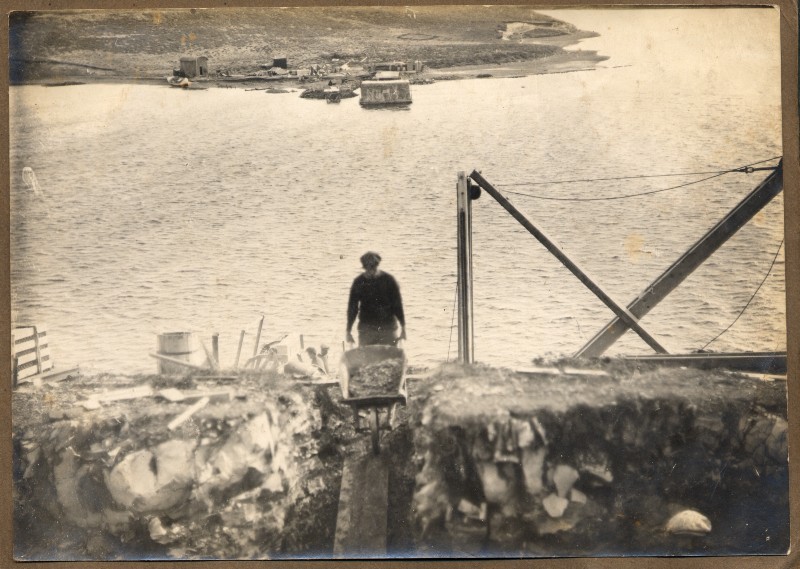 One barrowload at a time