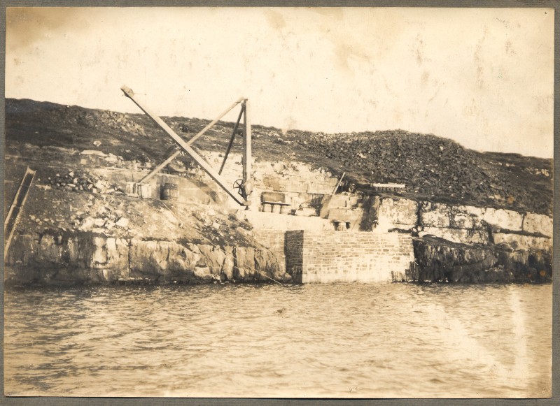 North bank base taking shape